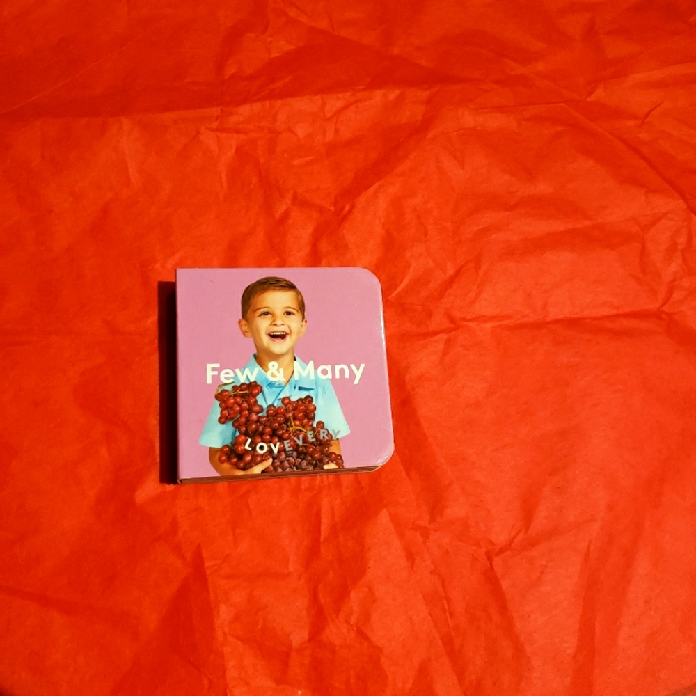 Brand new! Lovevery few and many mini book